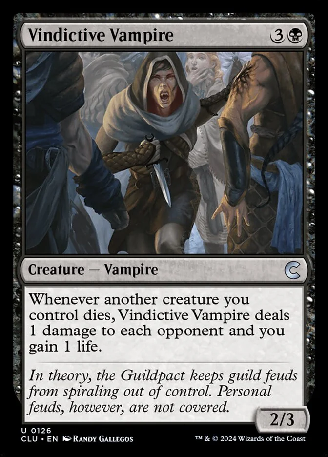Vindictive Vampire 「CLU/126」「EN」
