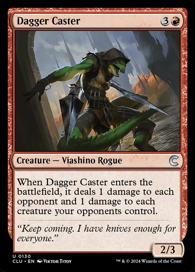 Dagger Caster 「CLU/130」「EN」