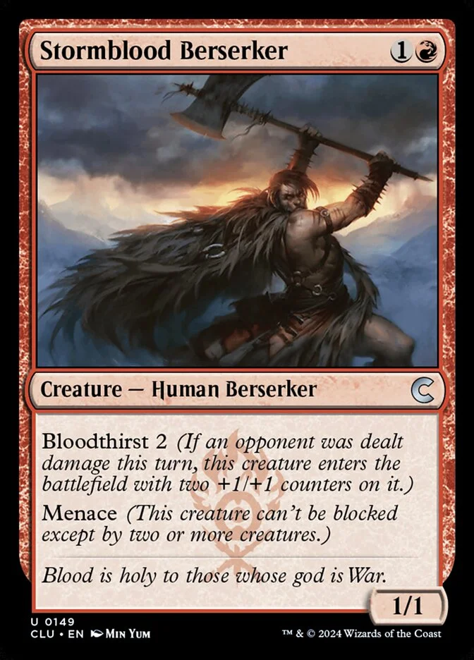 Stormblood Berserker 「CLU/149」「EN」