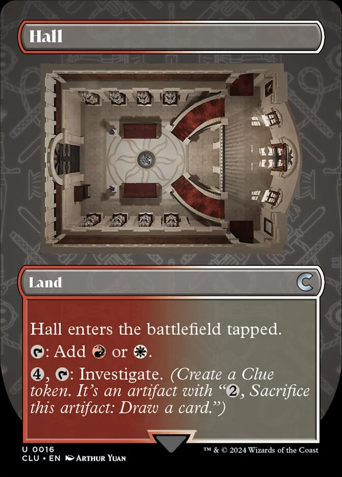 Hall 「CLU/16」「EN」