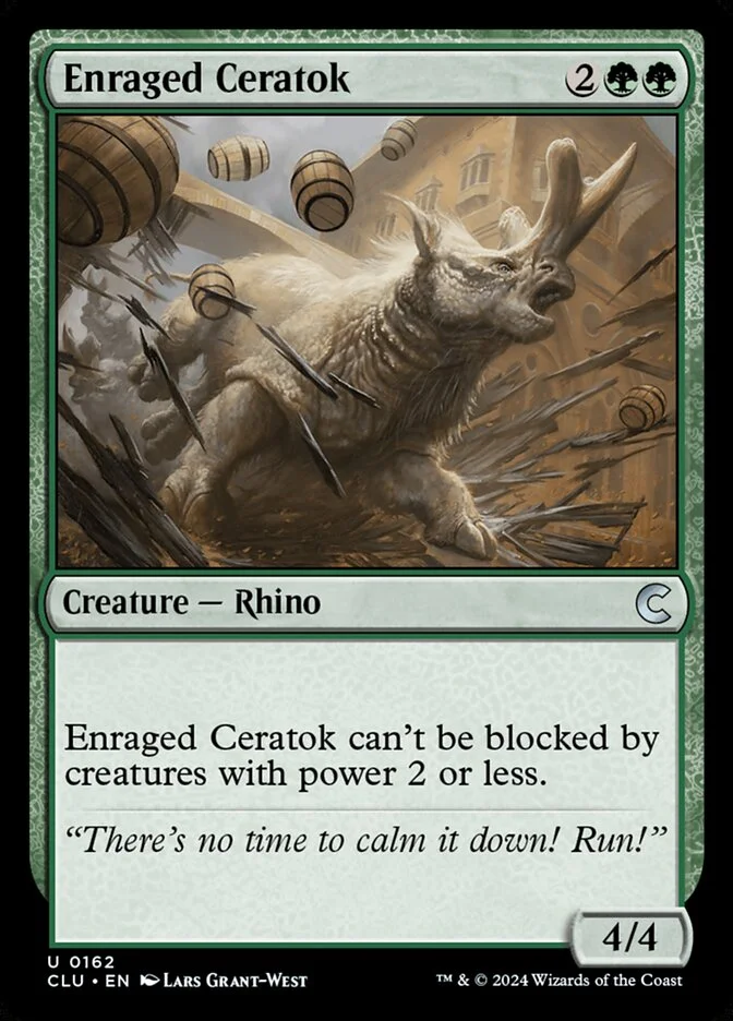 Enraged Ceratok 「CLU/162」「EN」