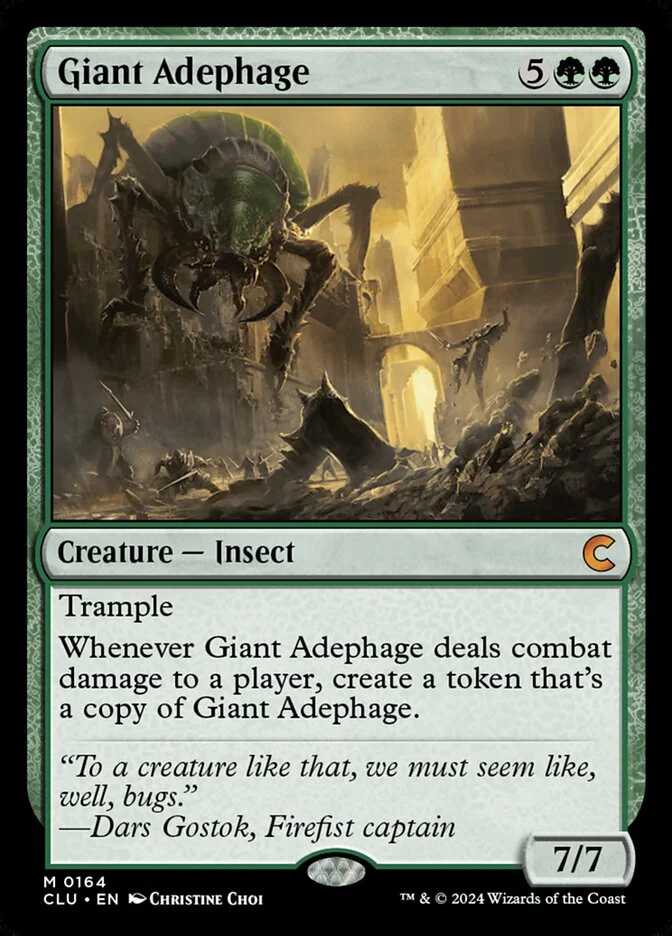 Giant Adephage 「CLU/164」「EN」
