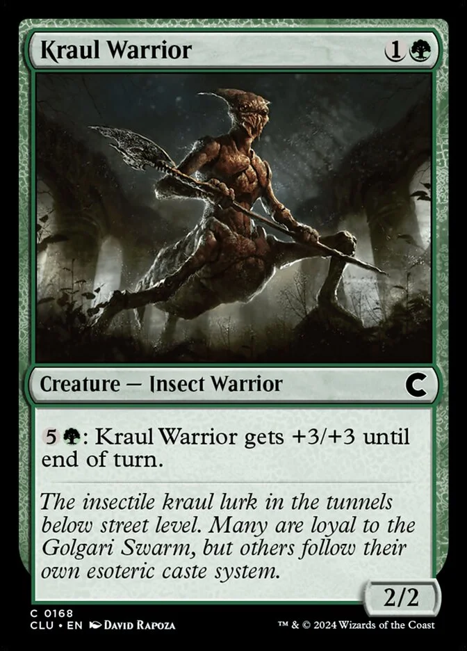 Kraul Warrior 「CLU/168」「EN」
