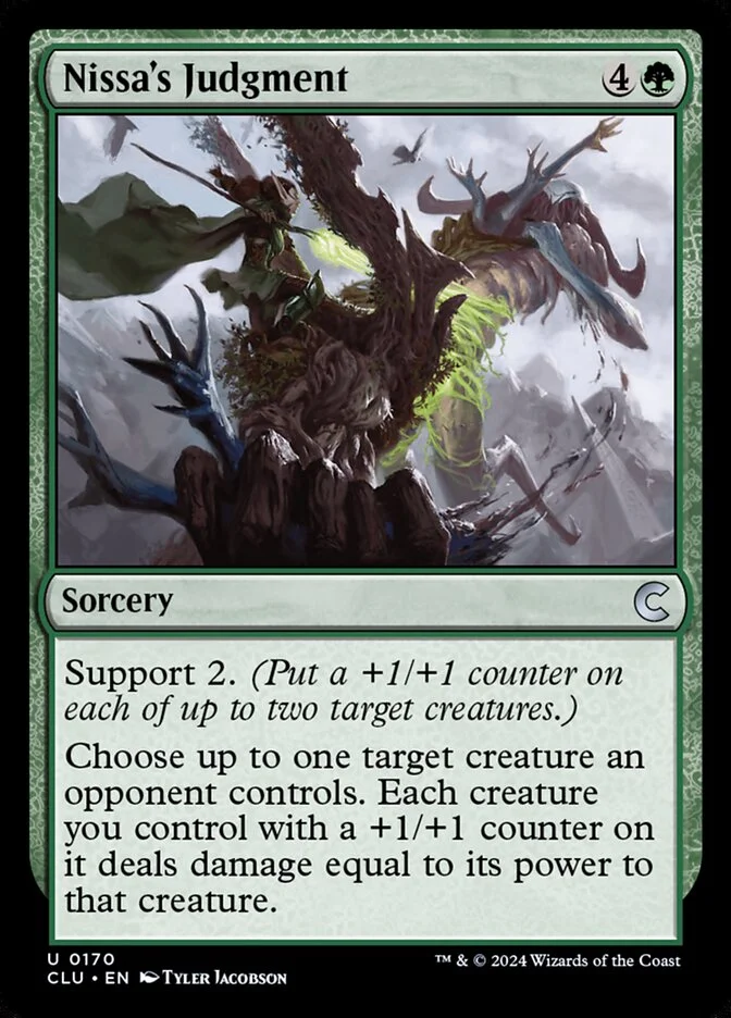 Nissa's Judgment 「CLU/170」「EN」