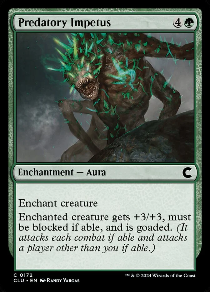 Predatory Impetus 「CLU/172」「EN」