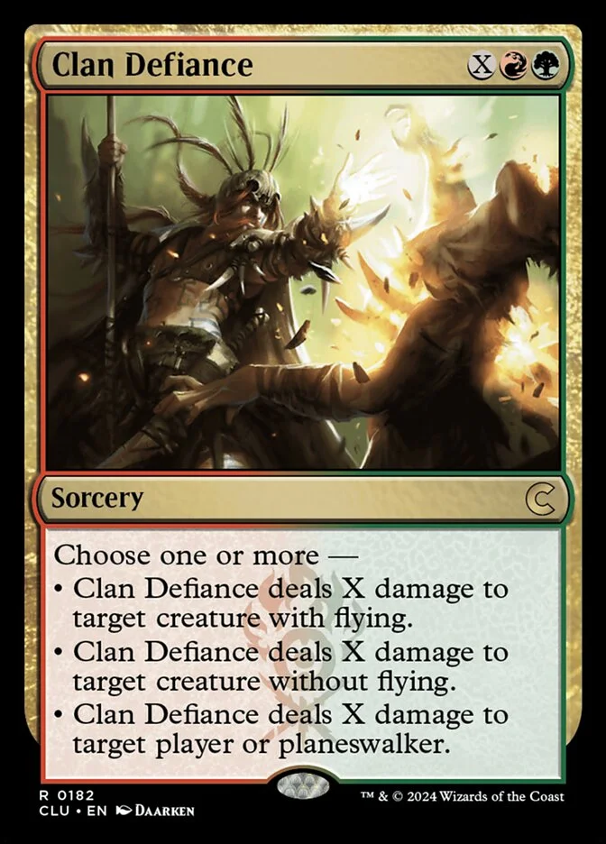 Clan Defiance 「CLU/182」「EN」