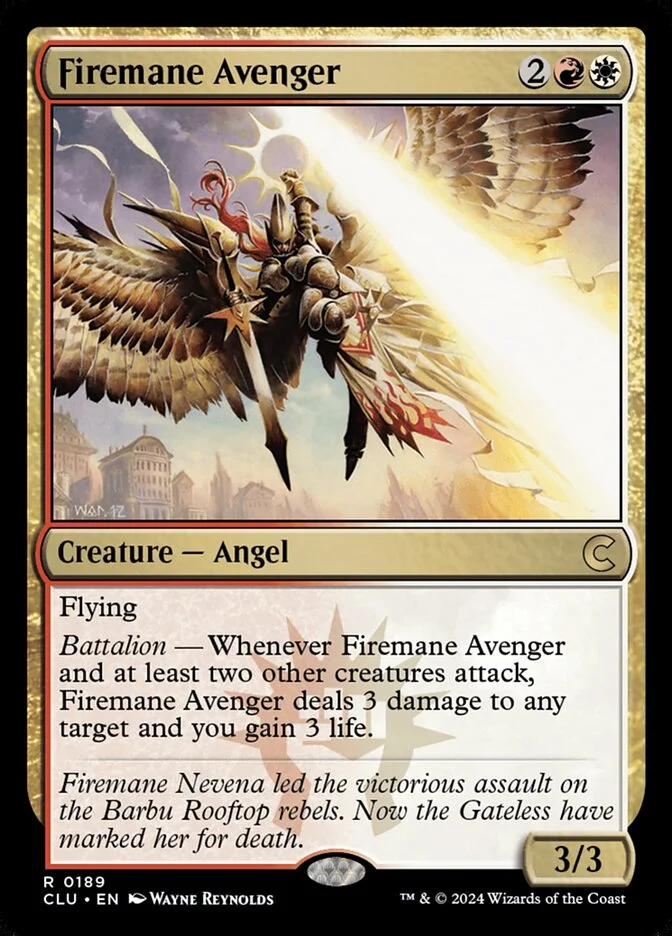 Firemane Avenger 「CLU/189」「EN」