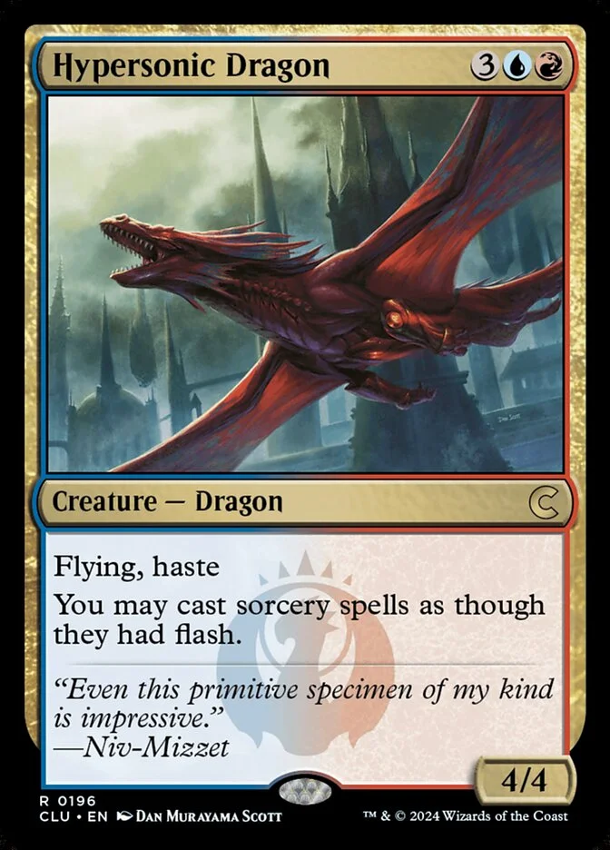 Hypersonic Dragon 「CLU/196」「EN」