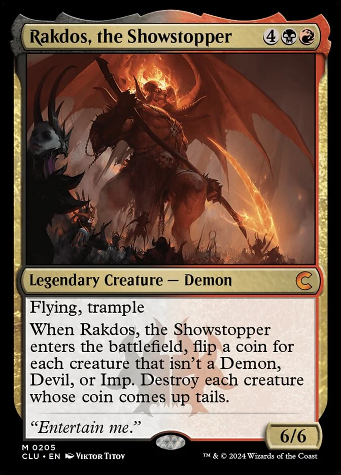 Rakdos, the Showstopper 「CLU/205」「EN」