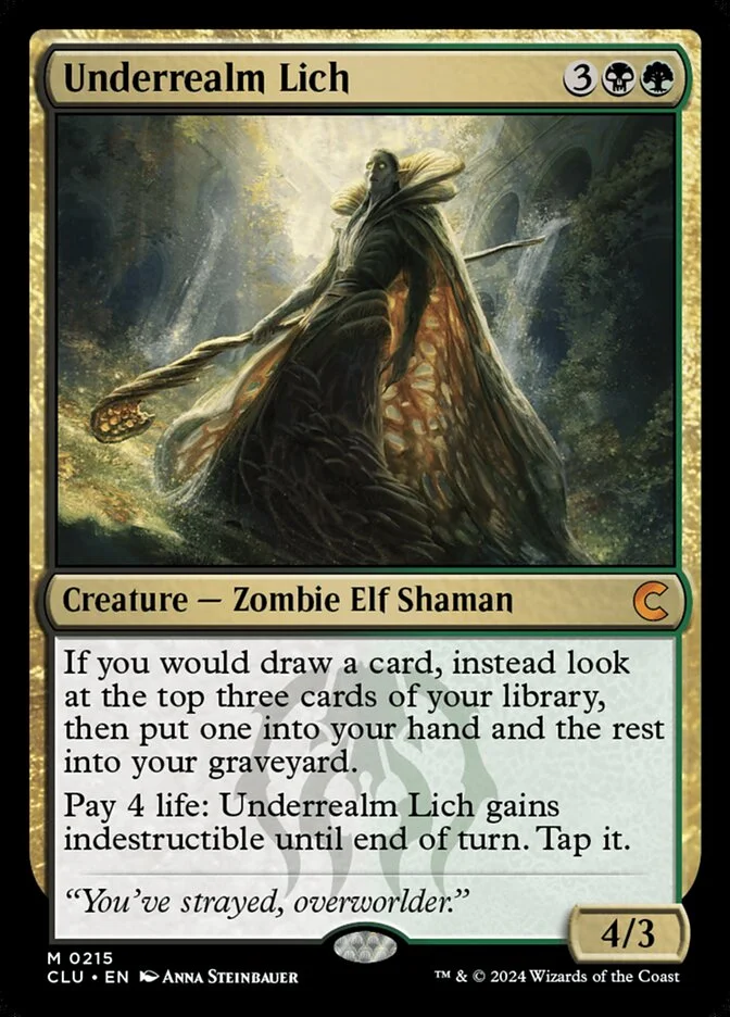 Underrealm Lich 「CLU/215」「EN」