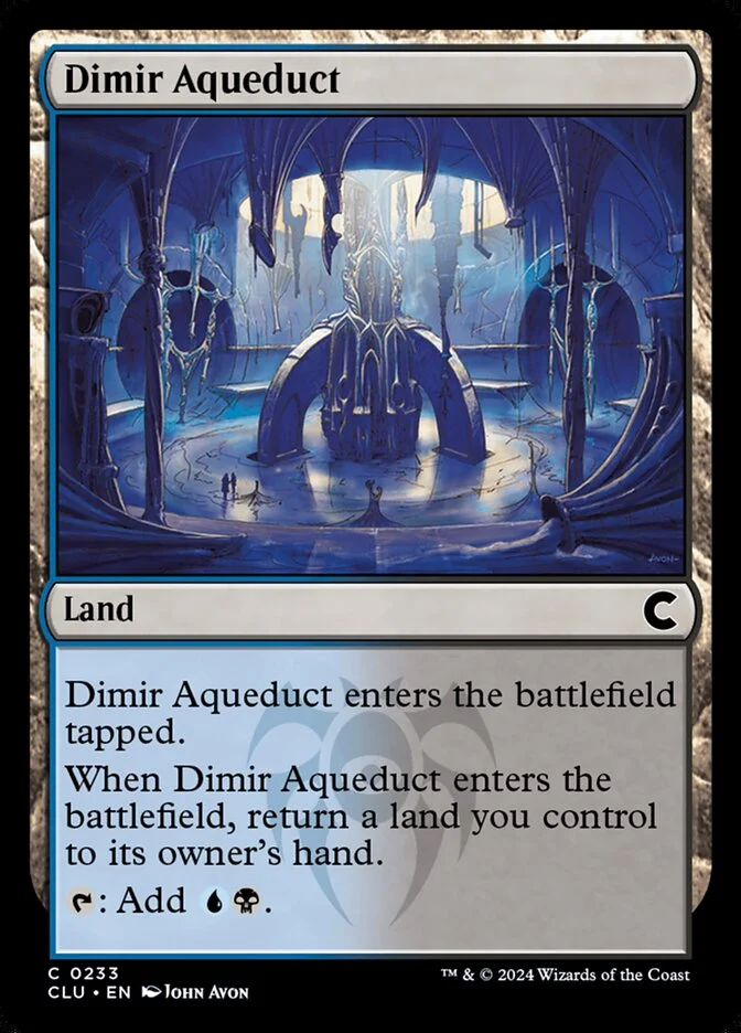 Dimir Aqueduct 「CLU/233」「EN」