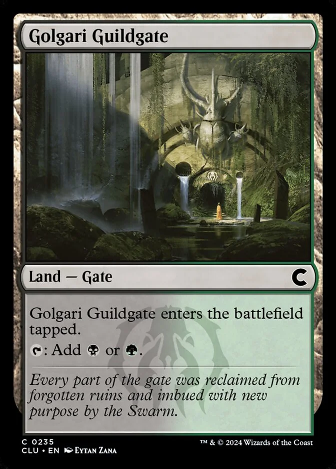 Golgari Guildgate 「CLU/235」「EN」