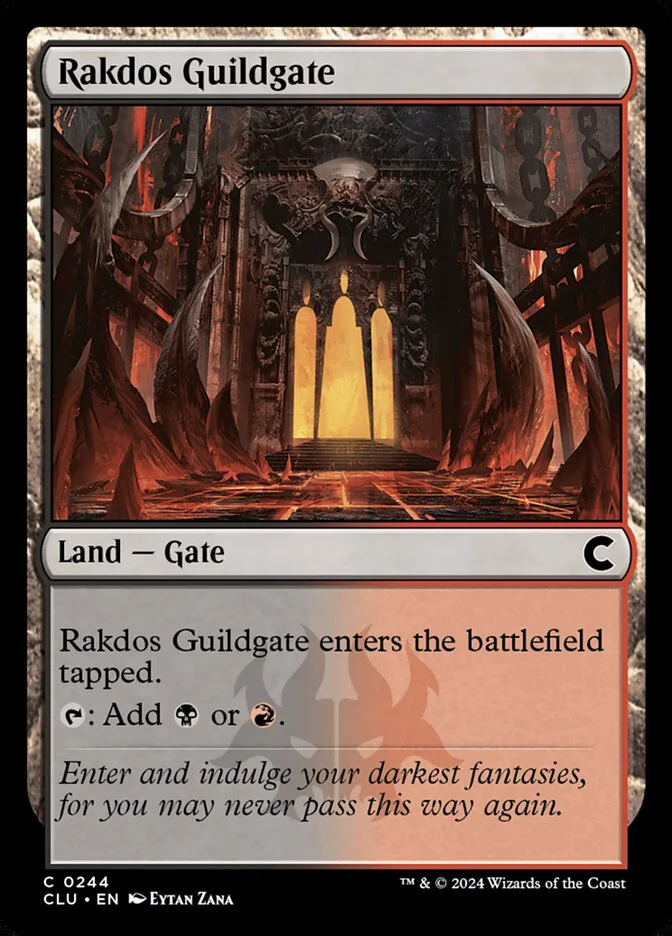 Rakdos Guildgate 「CLU/244」「EN」