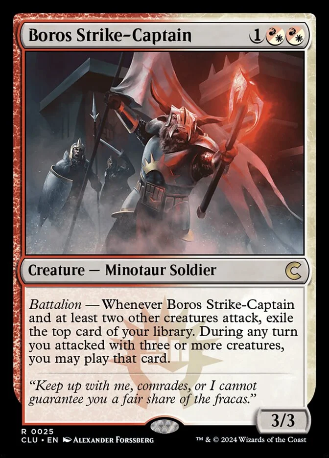 Boros Strike-Captain 「CLU/25」「EN」