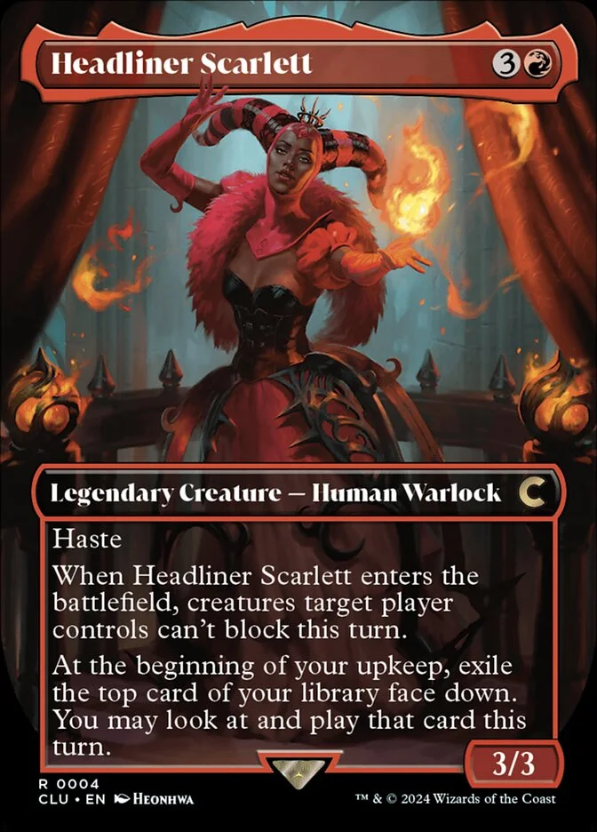 Headliner Scarlett 「CLU/4」「EN」