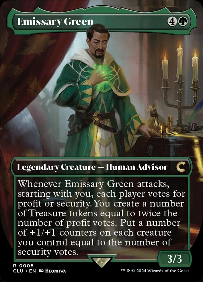Emissary Green 「CLU/5」「EN」