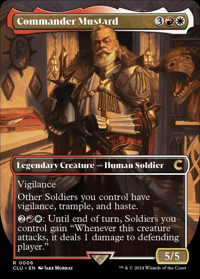 Commander Mustard 「CLU/6」「EN」