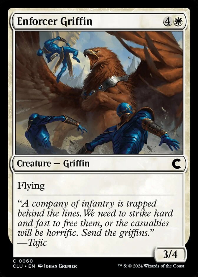 Enforcer Griffin 「CLU/60」「EN」