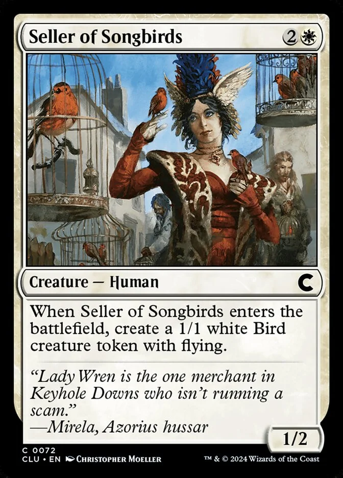 Seller of Songbirds 「CLU/72」「EN」