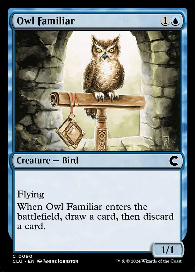 Owl Familiar 「CLU/90」「EN」