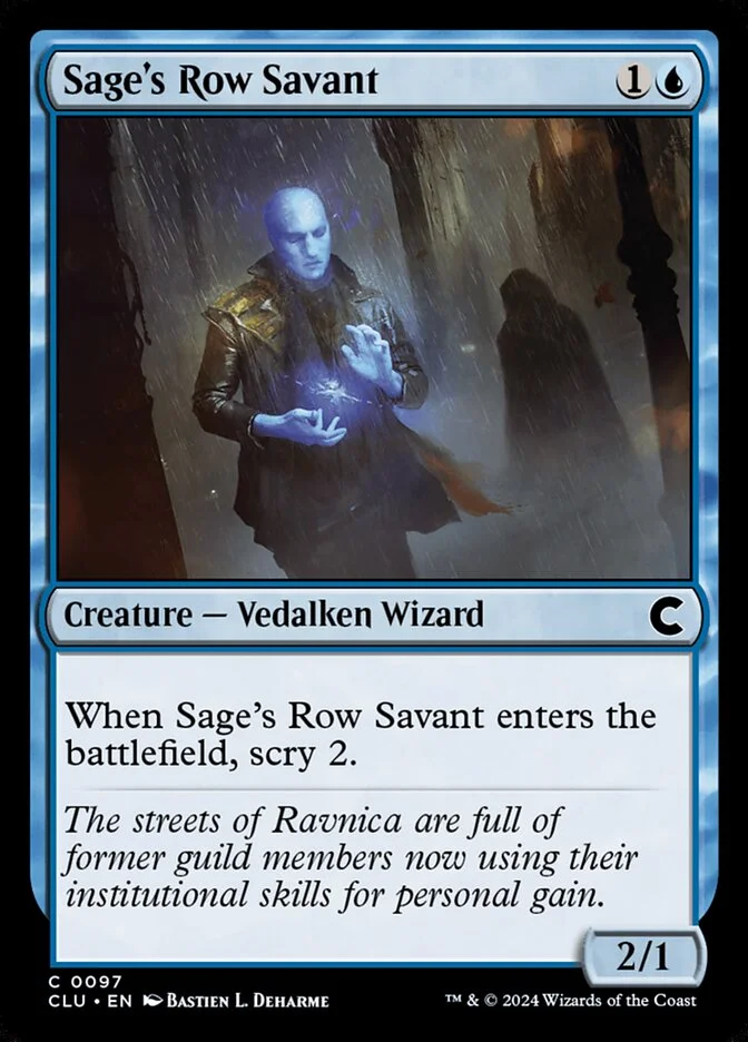 Sage's Row Savant 「CLU/97」「EN」