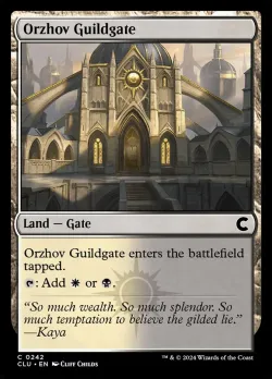 Orzhov Guildgate 「CLU/242」「EN」