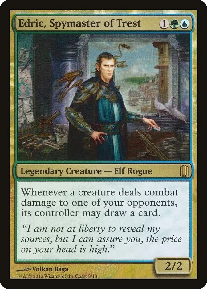 Edric, Spymaster of Trest 「CM1/8」「EN」