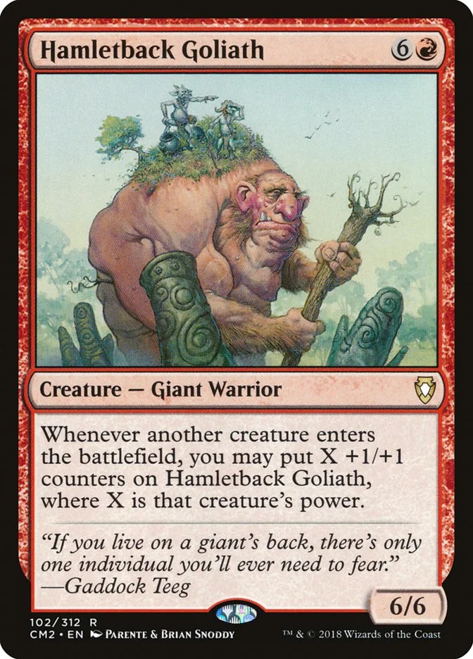 Hamletback Goliath 「CM2/102」「EN」
