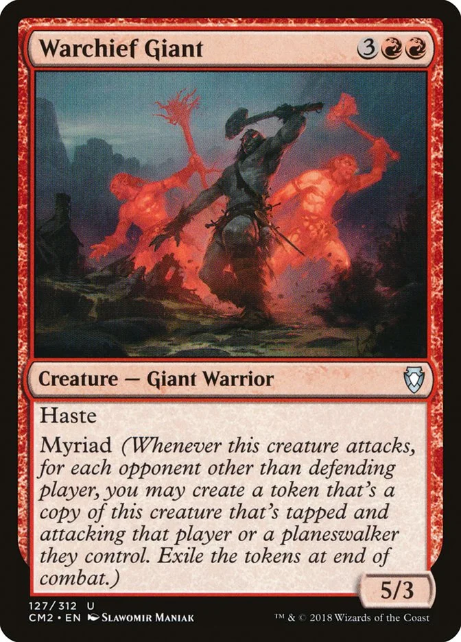 Warchief Giant 「CM2/127」「EN」