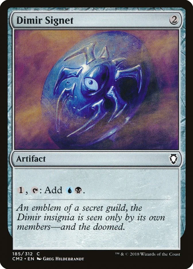 Dimir Signet 「CM2/185」「EN」
