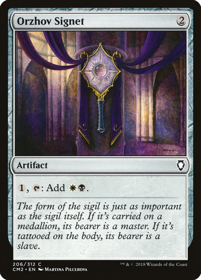 Orzhov Signet 「CM2/206」「EN」