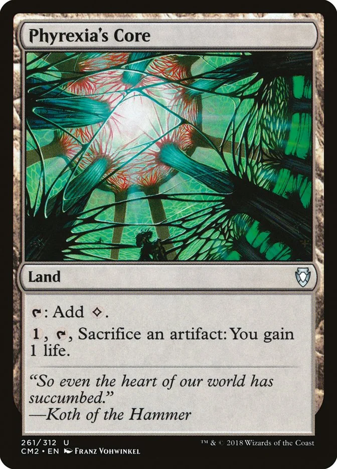 Phyrexia's Core 「CM2/261」「EN」