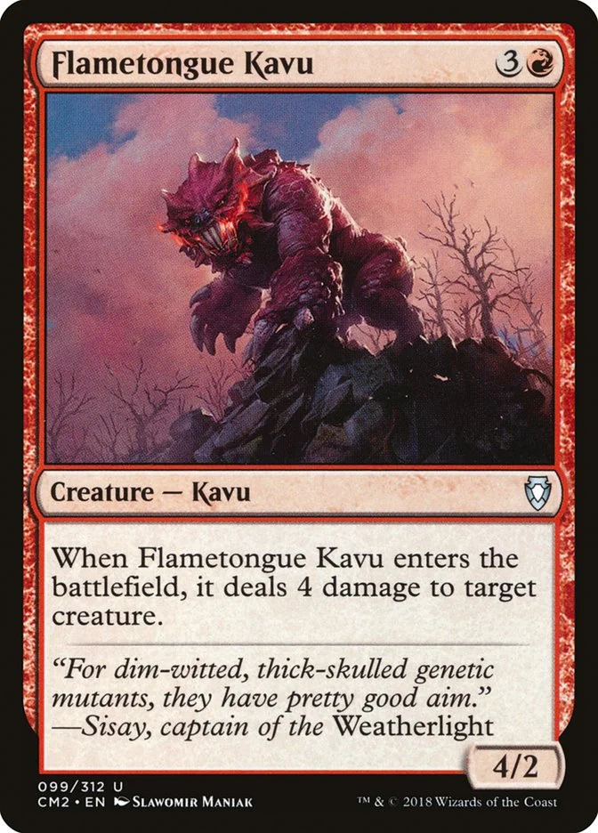 Flametongue Kavu 「CM2/99」「EN」
