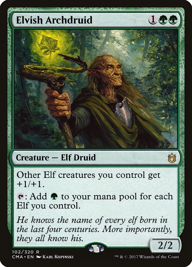 Elvish Archdruid 「CMA/102」「EN」
