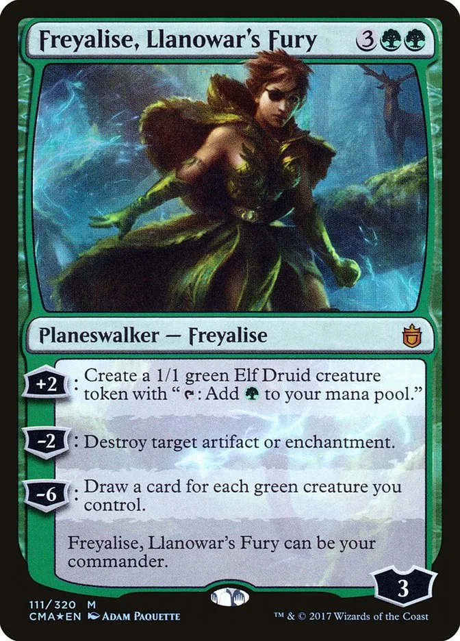Freyalise, Llanowar's Fury 「CMA/111」「EN」