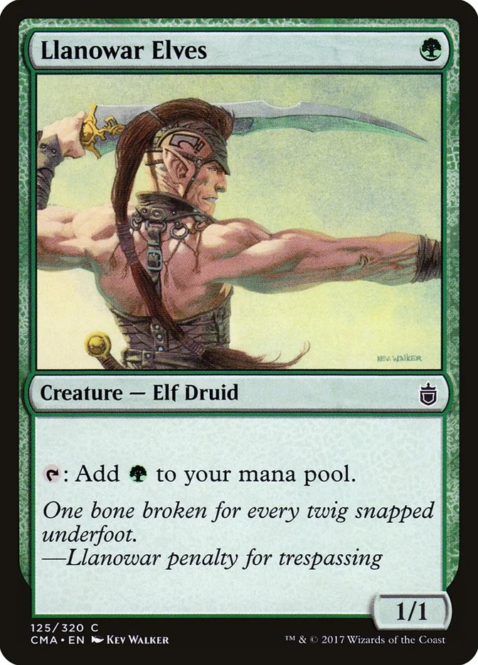 Llanowar Elves 「CMA/125」「EN」