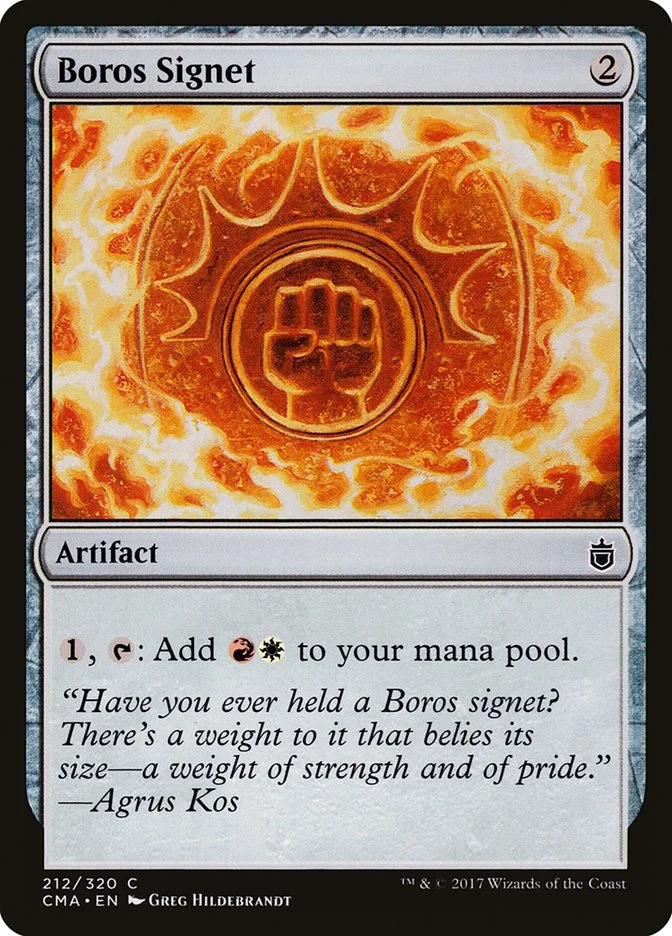 Boros Signet 「CMA/212」「EN」