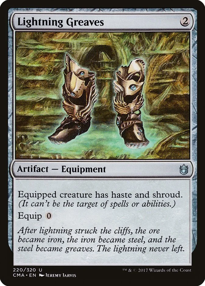 Lightning Greaves 「CMA/220」「EN」