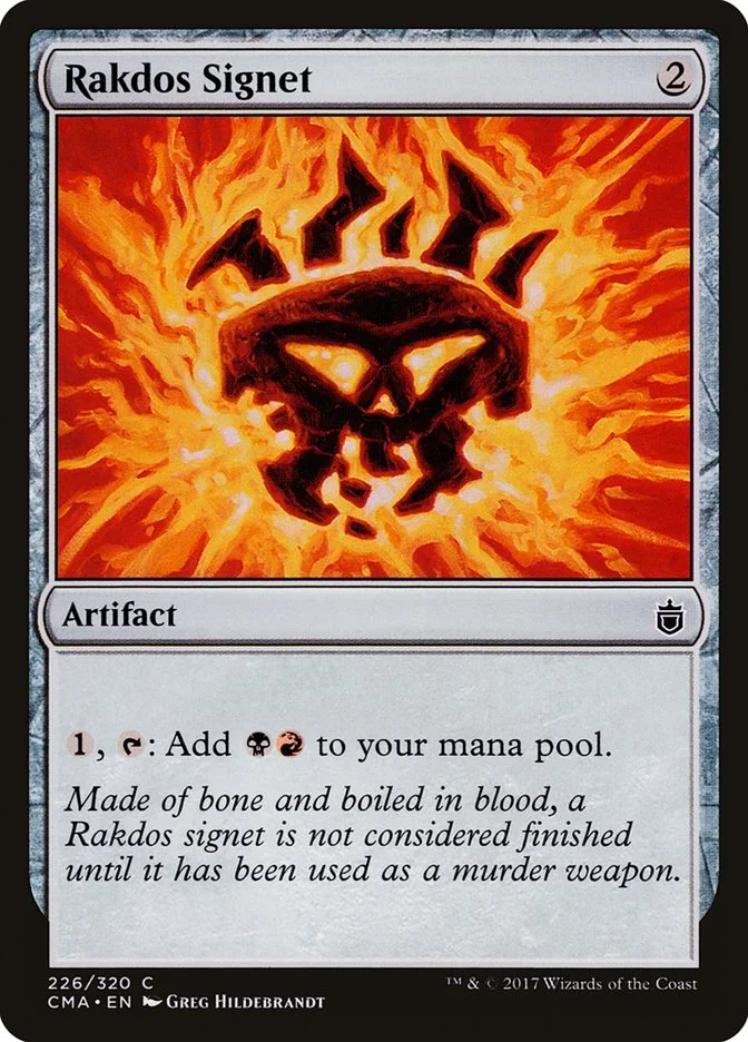 Rakdos Signet 「CMA/226」「EN」
