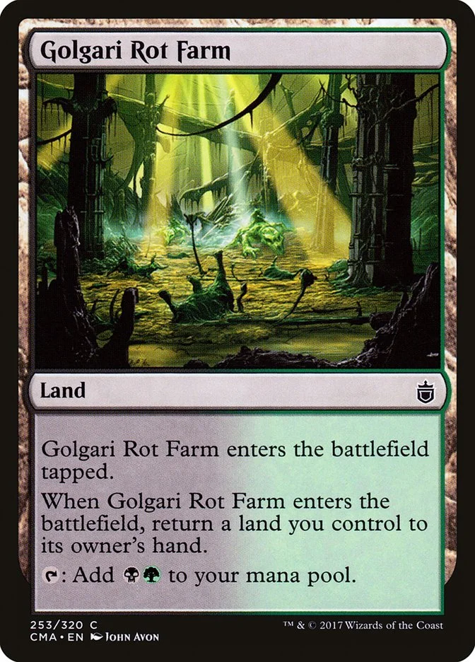 Golgari Rot Farm 「CMA/253」「EN」