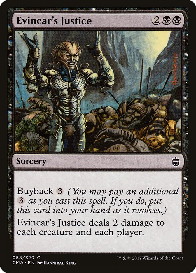 Evincar's Justice 「CMA/58」「EN」