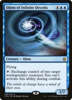 Djinn of Infinite Deceits #38 · Magic: The Gathering