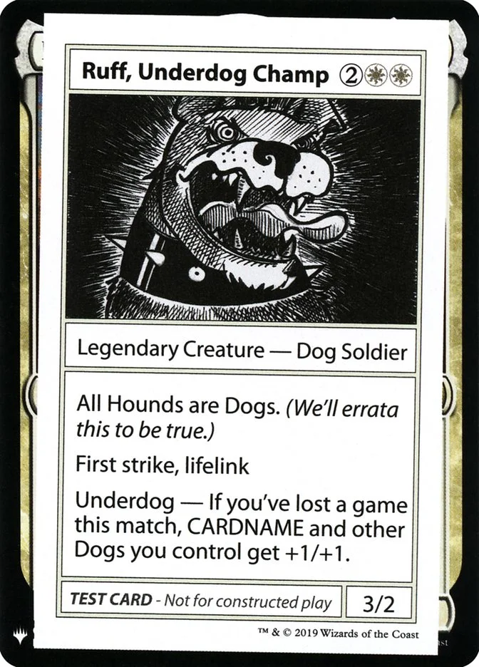 Ruff, Underdog Champ 「CMB1/10」「EN」
