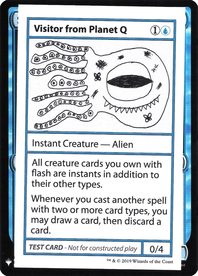 Visitor from Planet Q 「CMB1/33」「EN」
