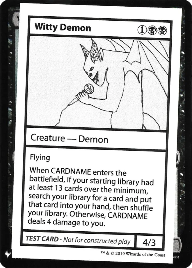 Witty Demon 「CMB1/50」「EN」