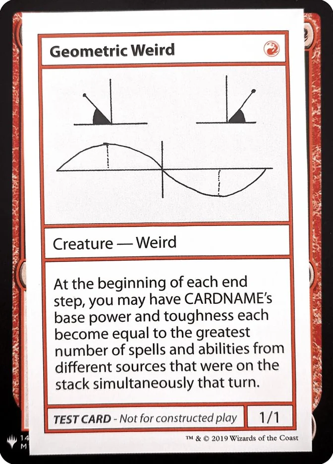 Geometric Weird 「CMB1/69」「EN」