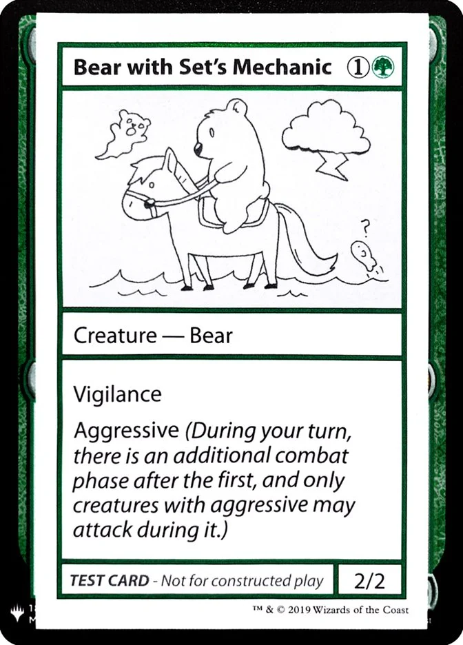 Bear with Set's Mechanic 「CMB1/71」「EN」