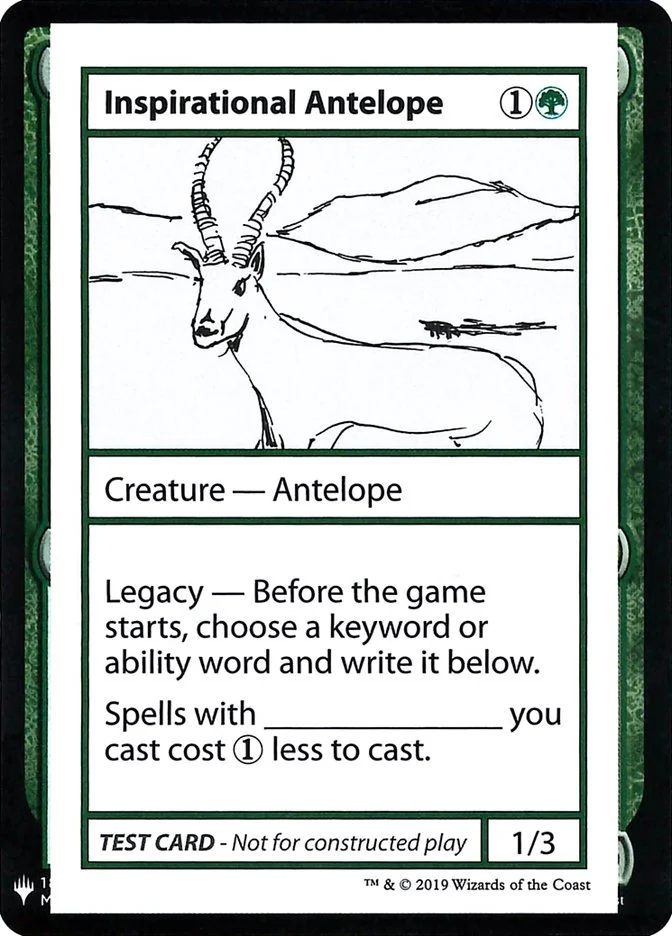 Inspirational Antelope 「CMB1/78」「EN」