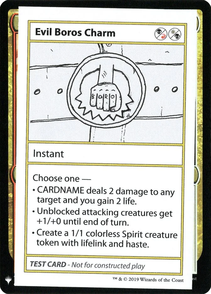 Evil Boros Charm 「CMB1/90」「EN」