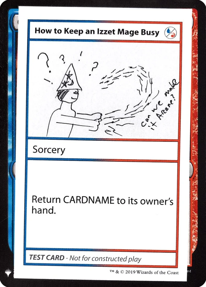 How to Keep an Izzet Mage Busy 「CMB1/93」「EN」